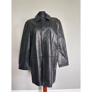 Banana Republic 100% Genuine Leather Coat